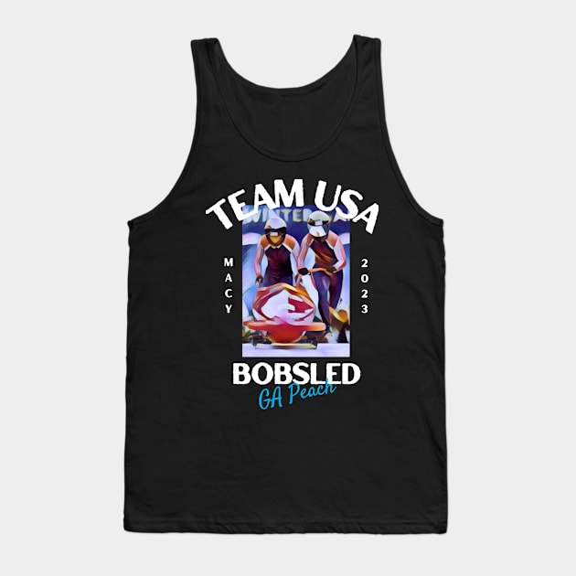 TeamTarlton World Cup Tank Top by Macys Bobsled Fundraiser 